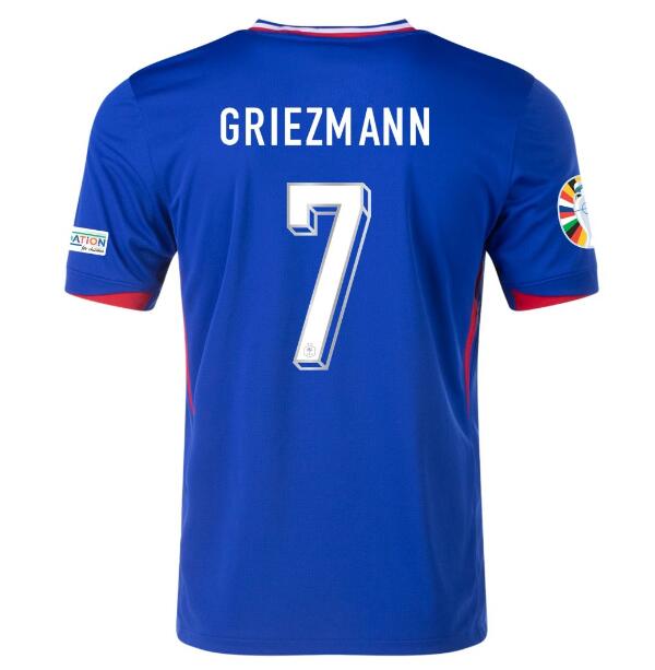 (image for) GRIEZMANN #7 France Home Jersey Euro 2024